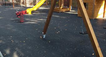 Резиновые покрытия для детской площадки